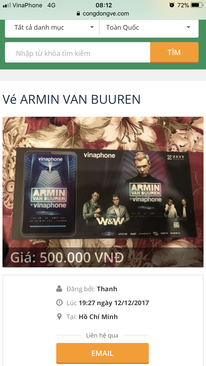 Ảnh BÁN VÉ ARMIN