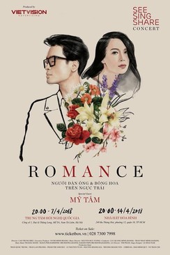 Ảnh Vé Lavender show Romance Hà Anh Tuấn 14/4 tại TPHCM