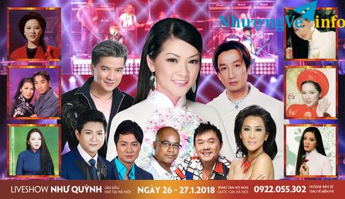 Ảnh Giá vé xem Liveshow Như Quỳnh 2018 lần đầu tại Hà Nội