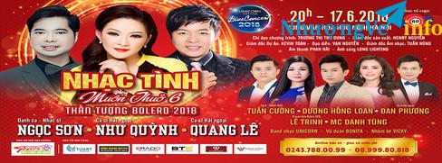 Ảnh Bán vé đêm nhạc Nhạc Tình Muôn Thuở 6 - Live show Như Quỳnh - Quang Lê - Ngọc Sơn