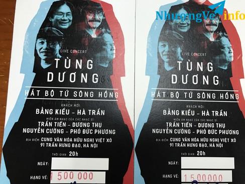 Ảnh Bán vé live concert Tùng Dương