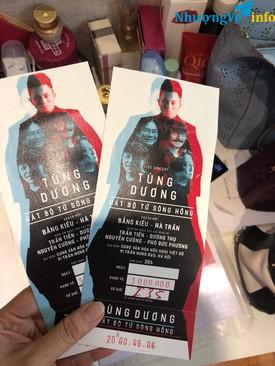 Ảnh Vé VIP Live Concert Tùng Dương "Bộ Tứ Sông Hồng"