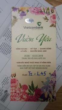 Ảnh Vé vip show vườn yêu siêu rê