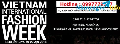 Ảnh BÁN VÉ Vietnam International Fashion Week 2018