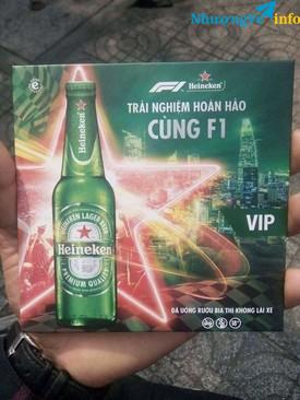 Ảnh vé trải nghiệm trường đua f1 của heineken vip