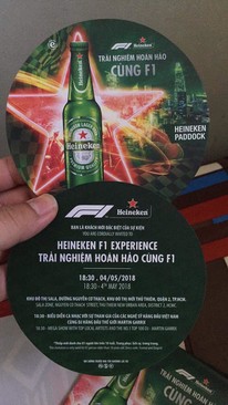 Ảnh Vé VVip PADDOCK Heneiken