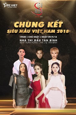 Ảnh Nhượng vé Chung Kết Siêu Mẫu Việt Nam 2018. Ngày 9.9