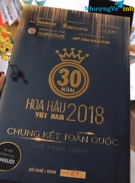 Ảnh VÉ SILVER HOA HẬU VIỆT NAM