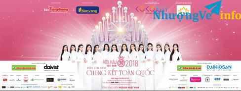 Ảnh Vé Chung kết Hoa Hậu Việt Nam 2018