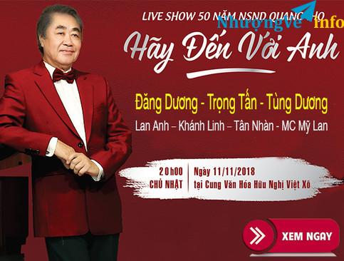 Ảnh BÁN VÉ LIVESHOW ĐÊM NHẠC QUANG THỌ