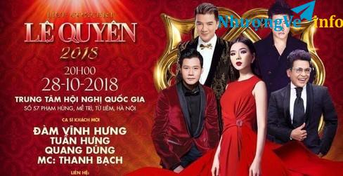 Ảnh CẦN BÁN VÉ LIVECONCERT LỆ QUYÊN 28/10 TẠI TTHNQG HÀ NỘI