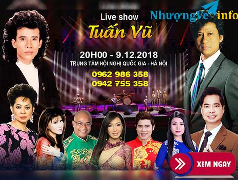 Ảnh BÁN VÉ LIVESHOW TUẤN VŨ - 10 NĂM TÁI NGỘ