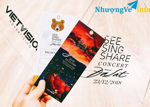 Ảnh Cặp vé Blackbear show Hà Anh Tuấn