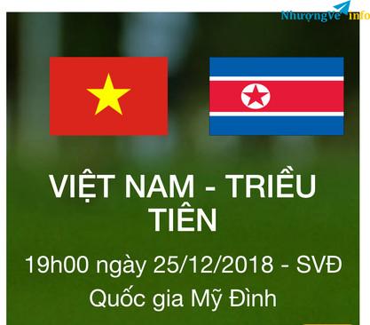 Ảnh Nhượng lại  2 cặp vé trận Việt Nam Triều Tiên 25/12 giá 1,1tr ( mệnh giá 200k/vé)