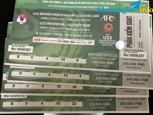 Ảnh Bán cặp vé trận VietNam - Indo