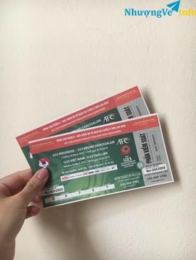 Ảnh Vé xem trận U23 VN - Thái Lan khán đài B tầng 2 cửa 7 trung tâm. Pass 900k