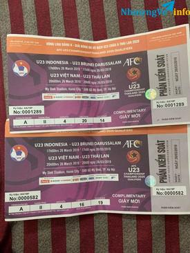 Ảnh Bán vé Khách mỜi VIP trận Việt Nam vs Thái Lan