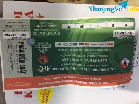 Ảnh Bán 04 cặp vé trận Việt Nam! Thái Lan