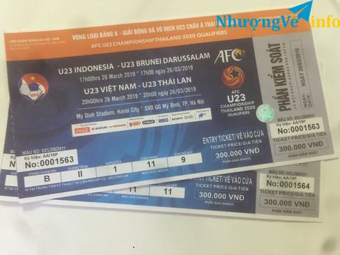 Ảnh Cặp vé Việt Nam - Thái Lan khán đài B, tầng 2, cửa 1