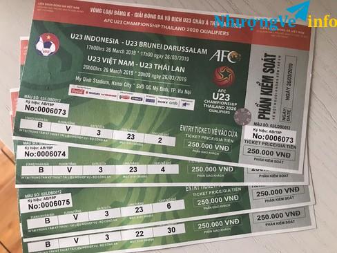 Ảnh Bán 4 vé trận Việt Nam - Thái Lan