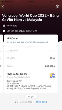 Ảnh Nhượng lại vé Bóng Đá