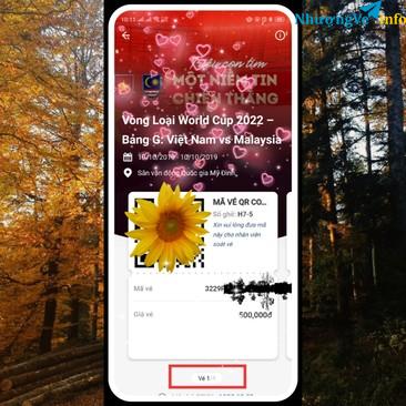 Ảnh 2 vé 200k + 4 vé QR 500k (Uy tín tuyệt đối 100%)