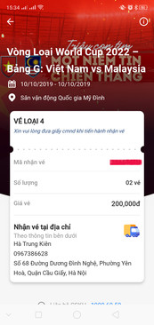 Ảnh Vé Viet - Ma loại 4 1500/1 cặp