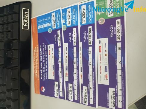 Ảnh Vé bóng đá Vietnam vs Malayxia