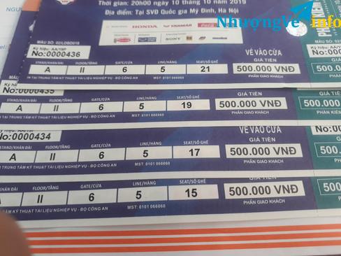 Ảnh Cần pass lại 2 cặp vé loại 1