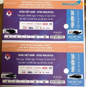 Ảnh PASS LẠI CẶP VÉ - KHÁN ĐÀI A - VỊ TRÍ CỰC ĐẸP