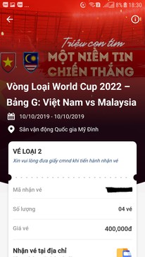 Ảnh Bán vé bd VN-MALAYXIA