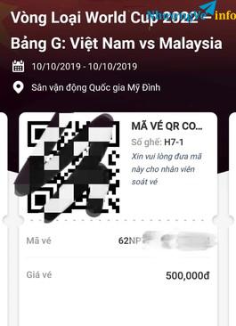 Ảnh Vé MàQR CODE CHỖ ĐẸP GIÁ RẺ