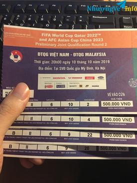 Ảnh Cần pass cặp vé 500K liền nhau trận Việt Nam vs Malaysia