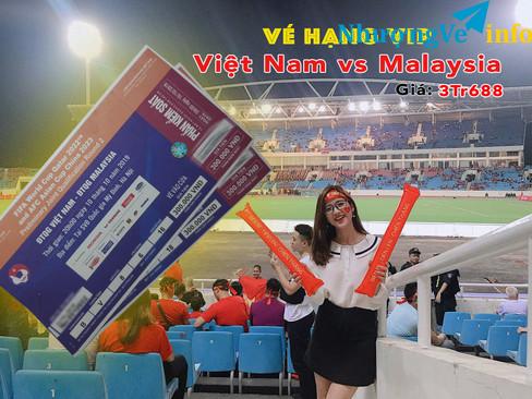 Ảnh ⭐⭐⭐⭐⭐Cặp Vé Việt Nam ⚽ Malaysia Hạng VIP View Trung Tâm Xem Cực Đã