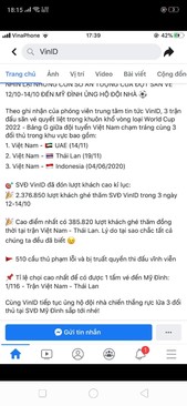 Ảnh Vé bóng đá VN - UAE - TL