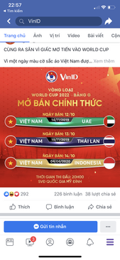 Ảnh 1 cặp vé trận gặp UAE loại 1 ngày 14/11 siêu đẹp