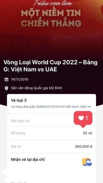 Ảnh Pass cặp vé 300k Việt Nam-UAE