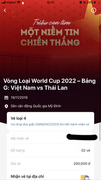 Ảnh 1 cặp vé 200k VN THÁI LAN