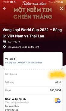 Ảnh 1 cặp VN vs Thái Lan lượt về.