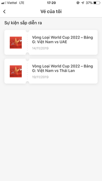 Ảnh Bán 1 cặp 300k Vietnam vs UAE, 1 vé lẻ Việt Nam! Vs Thái Lan