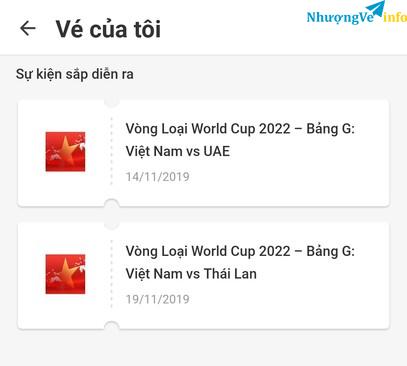 Ảnh Vé bóng đá  Hà Nội