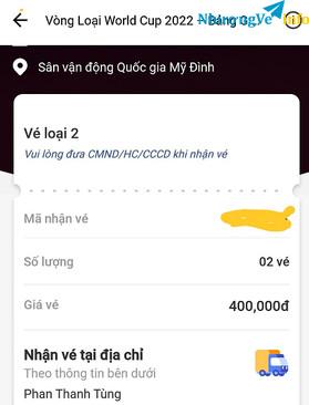 Ảnh Trận Việt Nam - Thái Lan: Bán 2 cặp vé 300k và 400K