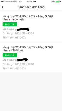 Ảnh Bán vé bóng đá trận vòng loại world cup 2022