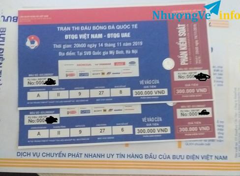 Ảnh VN - UAE : Pass 2 vé kđ A cạnh nhau