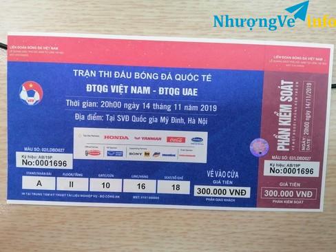 Ảnh Bán 1 vé loại 300k giá 1tr200k. Ai cần liên hệ sđt: 0985431797