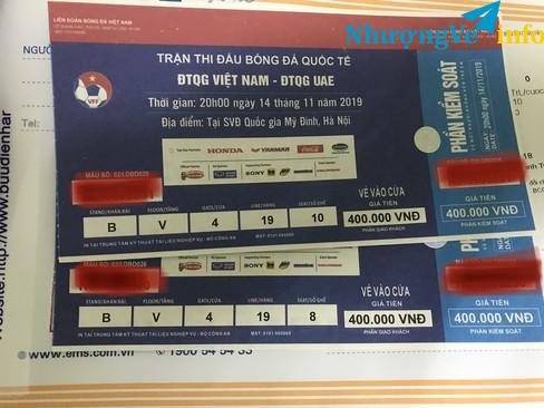 Ảnh Cặp vé 400k VN-UAE giá 2tr5