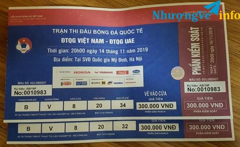 Ảnh Bán 1 cặp 300K trận VN-UAE