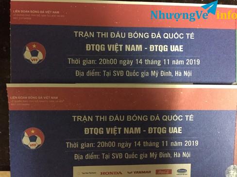 Ảnh 02 vé lẻ Việt Nam - UAE