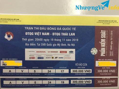 Ảnh Bán vé bóng đá trận Việt Nam - Thái Lan