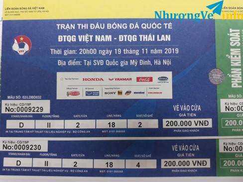 Ảnh Bán 1 cặp vé 200k trận VN - Thái Lan ngày 19/11